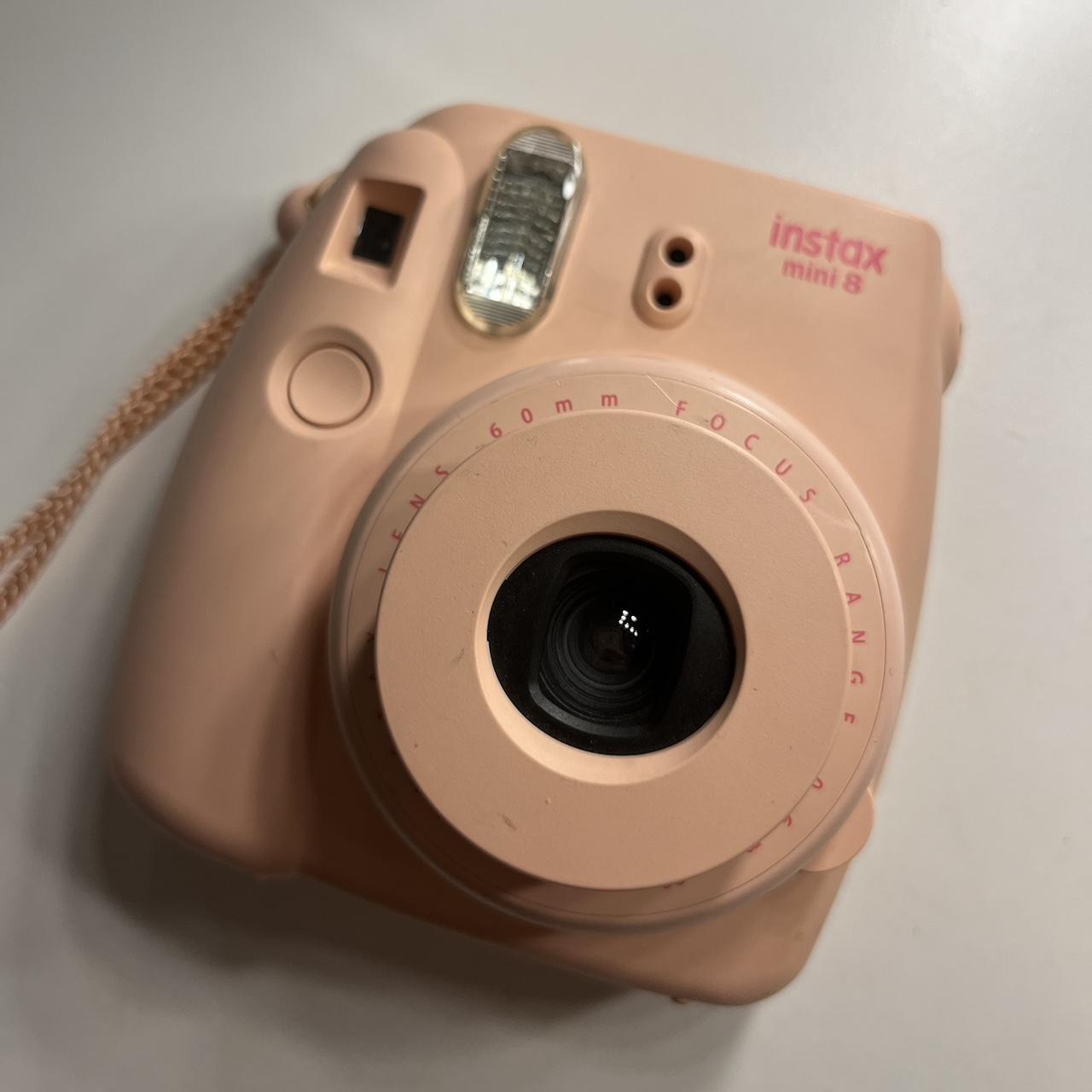 Fujifilm Instax Mini 8 pink Polaroid camera. First - Depop