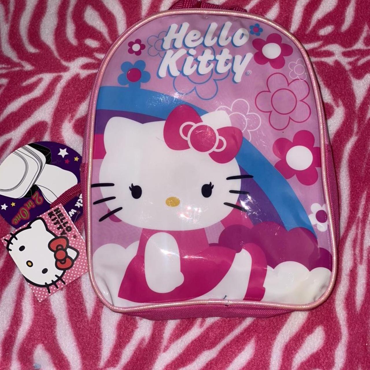 Hello kitty mini backpack sanrio - Depop