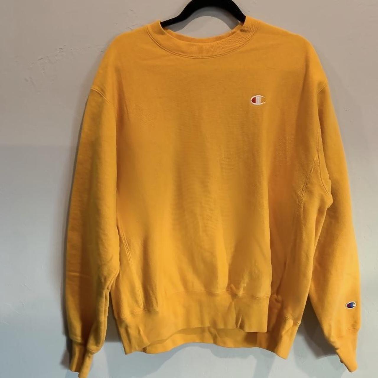 Sweater best sale champion yellow