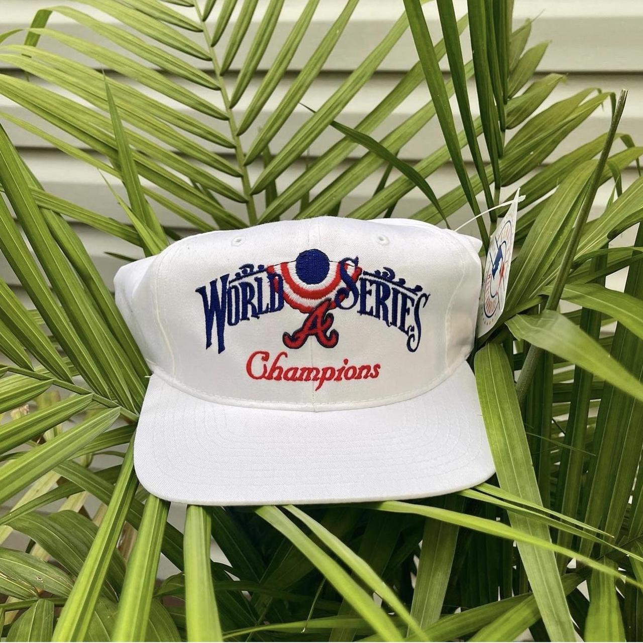 Vintage 1995 Atlanta Braves World Series Champs Snapback