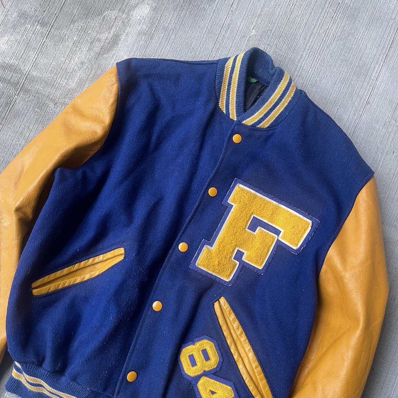 Vintage letterman's jacket. Good condition. Obo - Depop