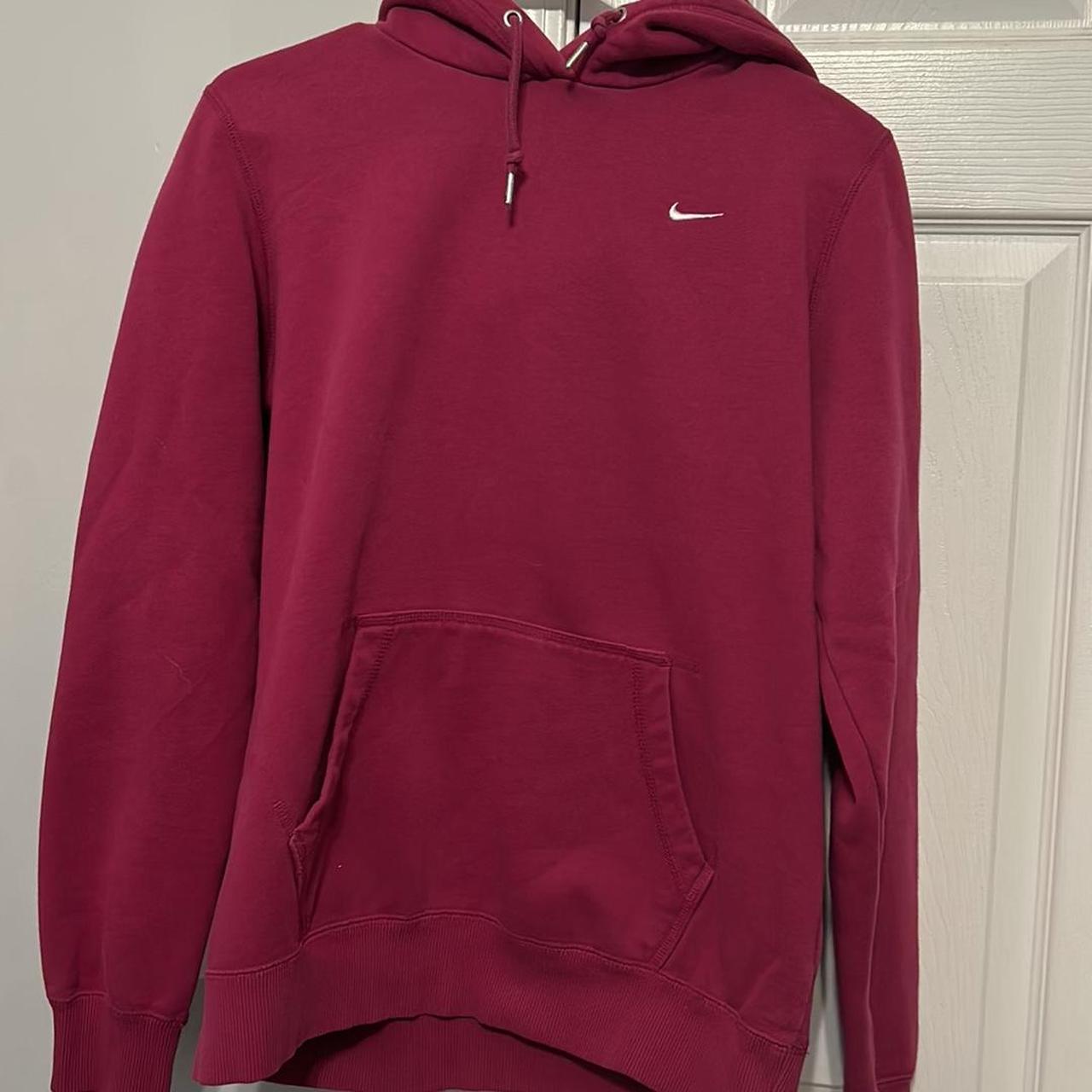 nike hoodie light pink