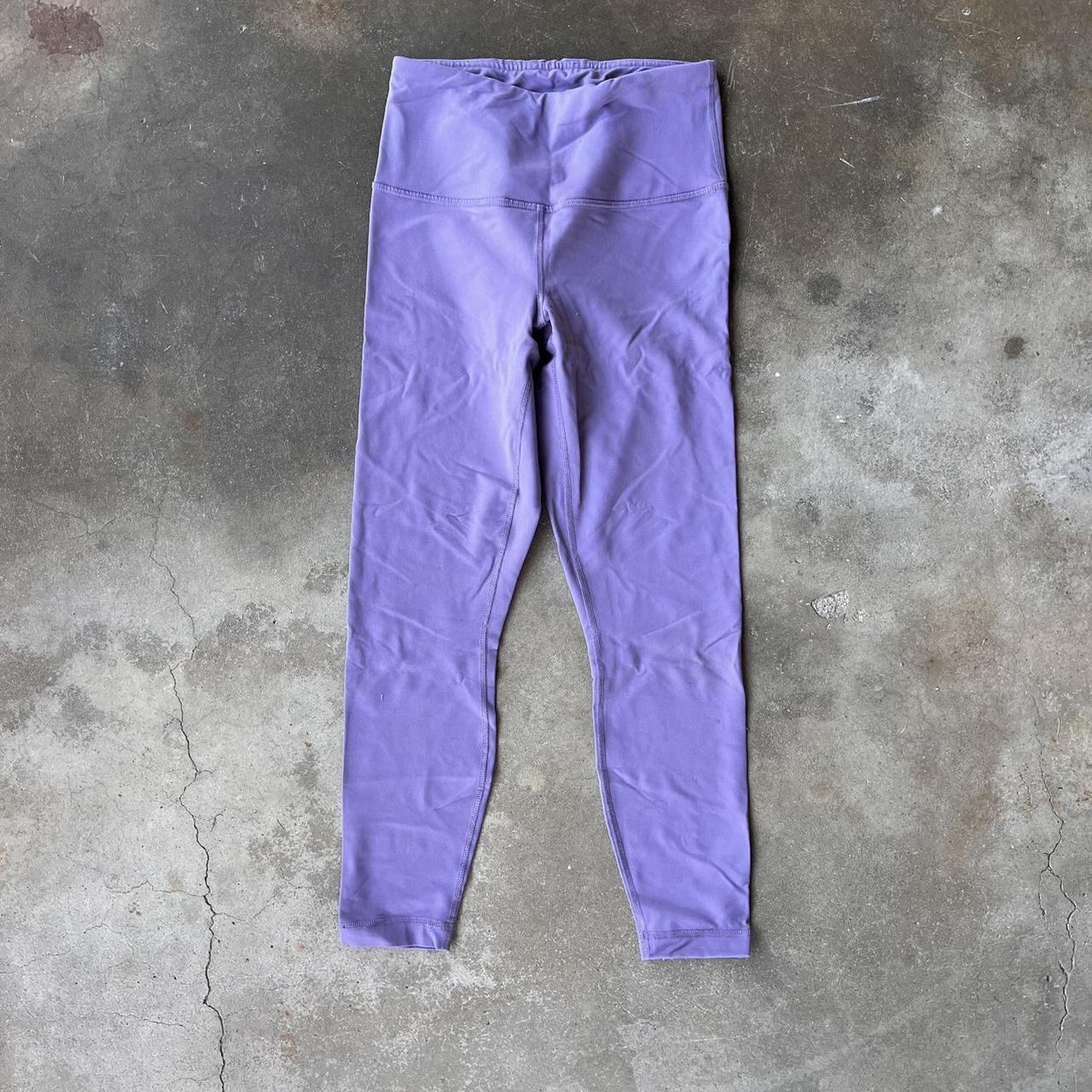 90 Degree by Reflex Lavender Purple Capri Leggings Medium