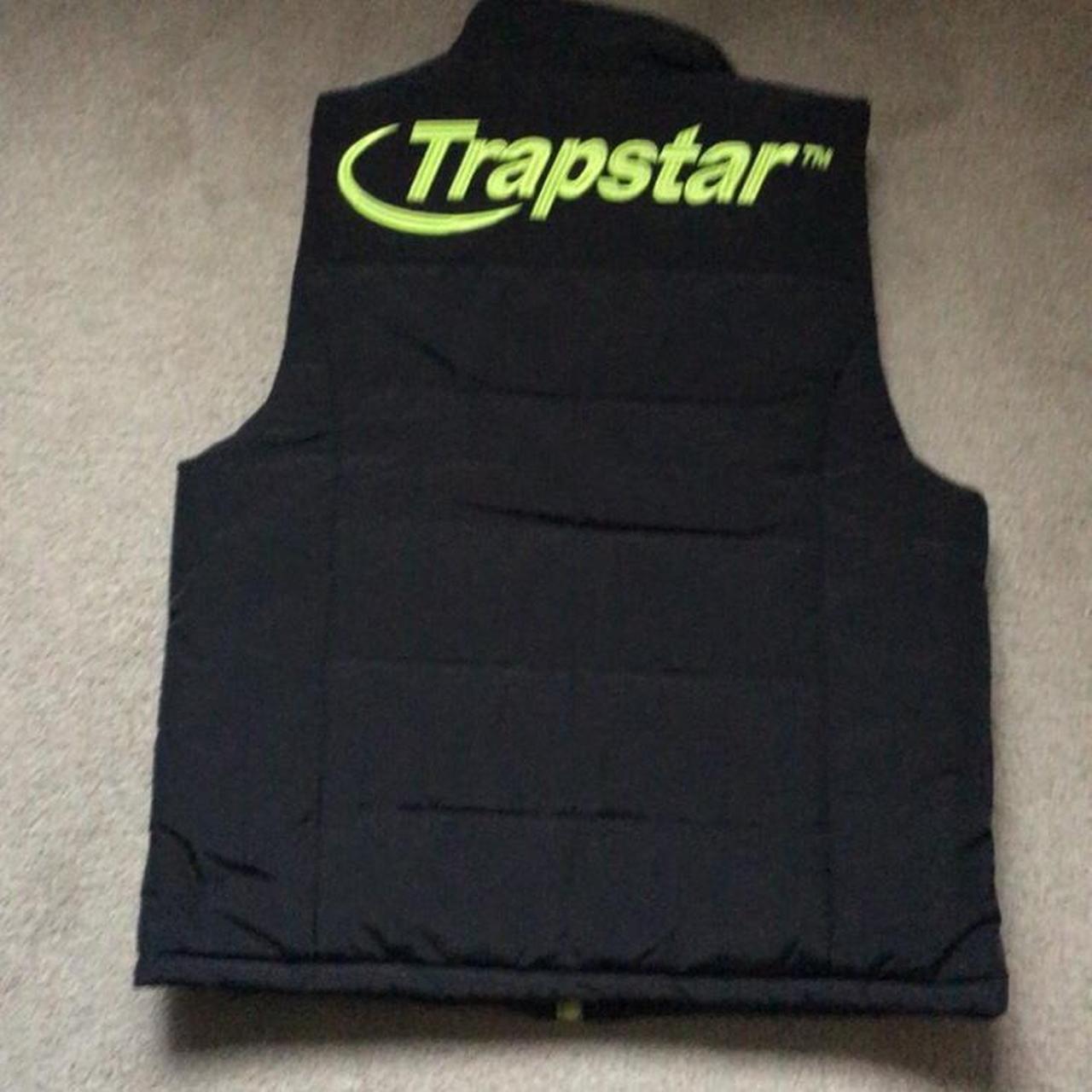 black and green trapstar tracksuit