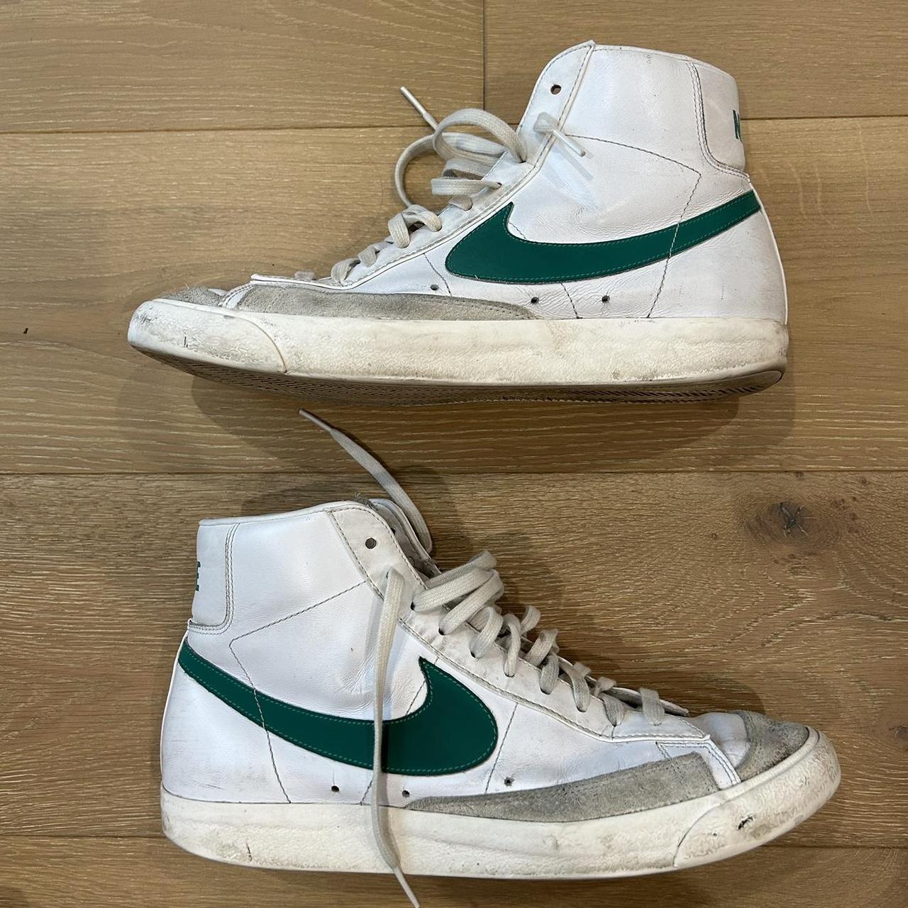 mens nike blazers green