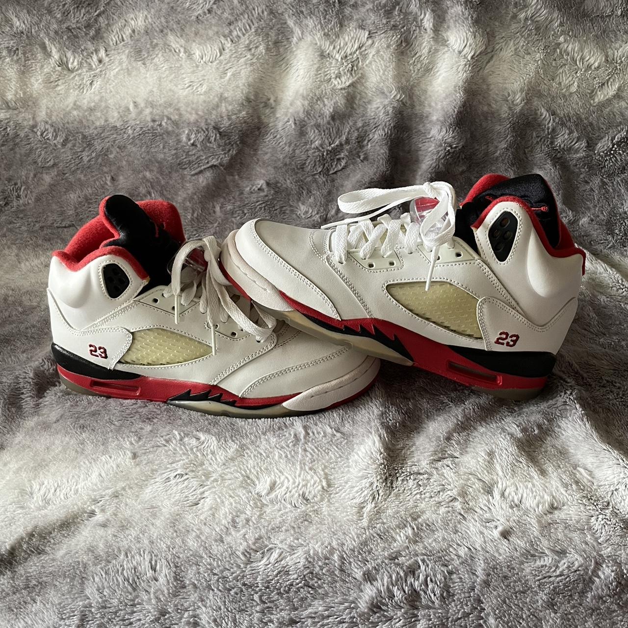 Air Jordan 5 Retro 2013 (GS) Fire Red buy Black Tongue size 7Y