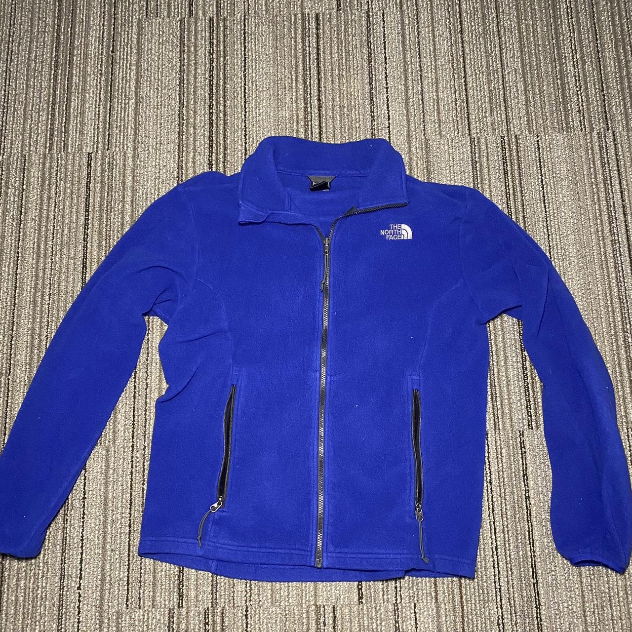 North face royal hot sale blue jacket