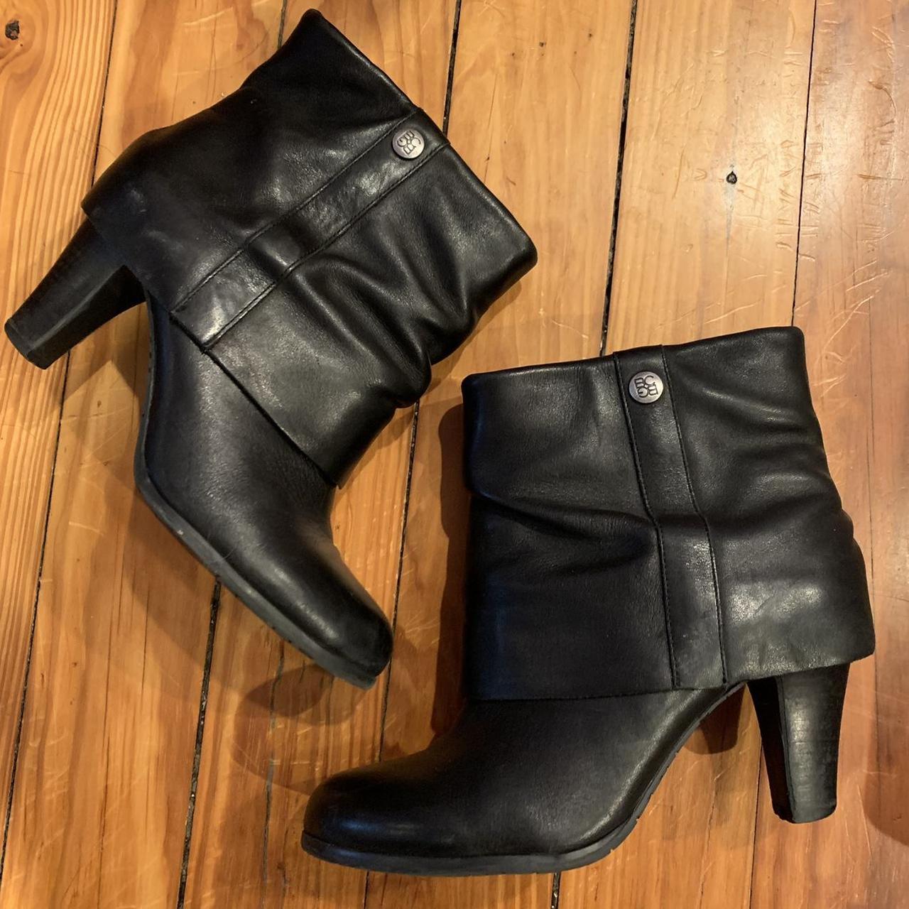 Bcbg black outlet booties