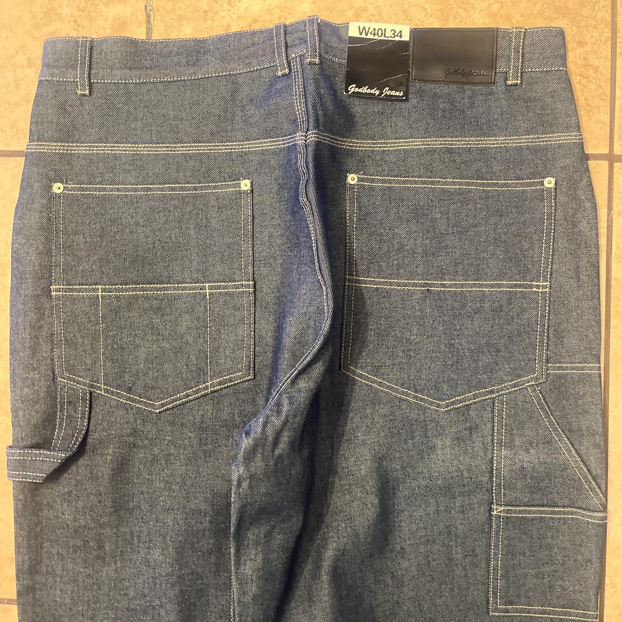 Super baggy deadstock godbody carpenter jeans size... - Depop