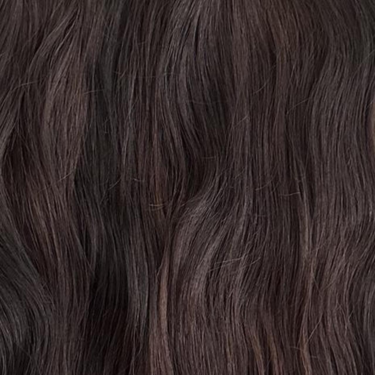Dark brown sway hair extensions paid £296 22inch... Depop