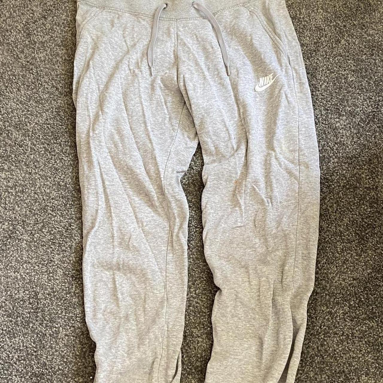 nike sweats gray