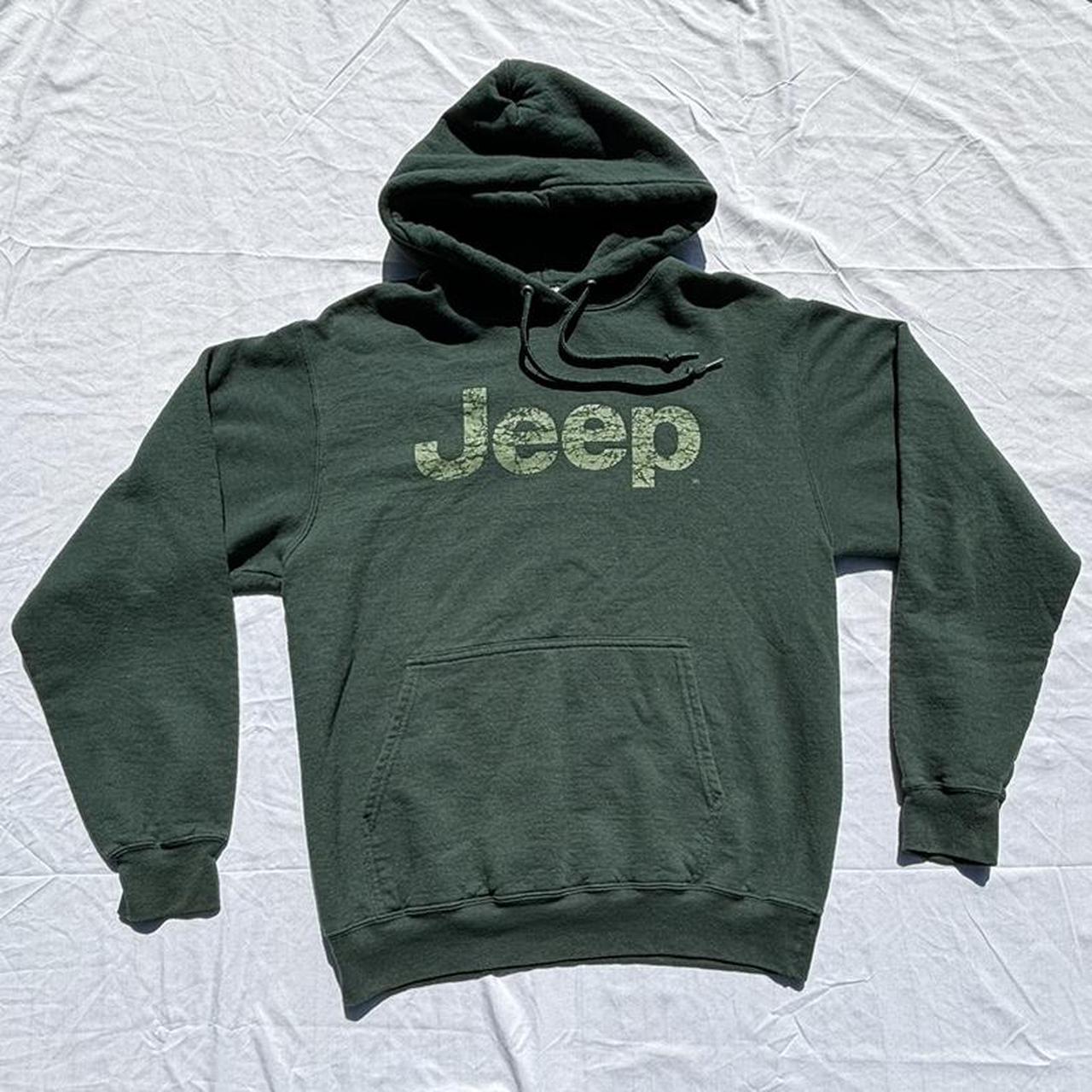 Green Jeep hoodie unisex super cute I ve worn