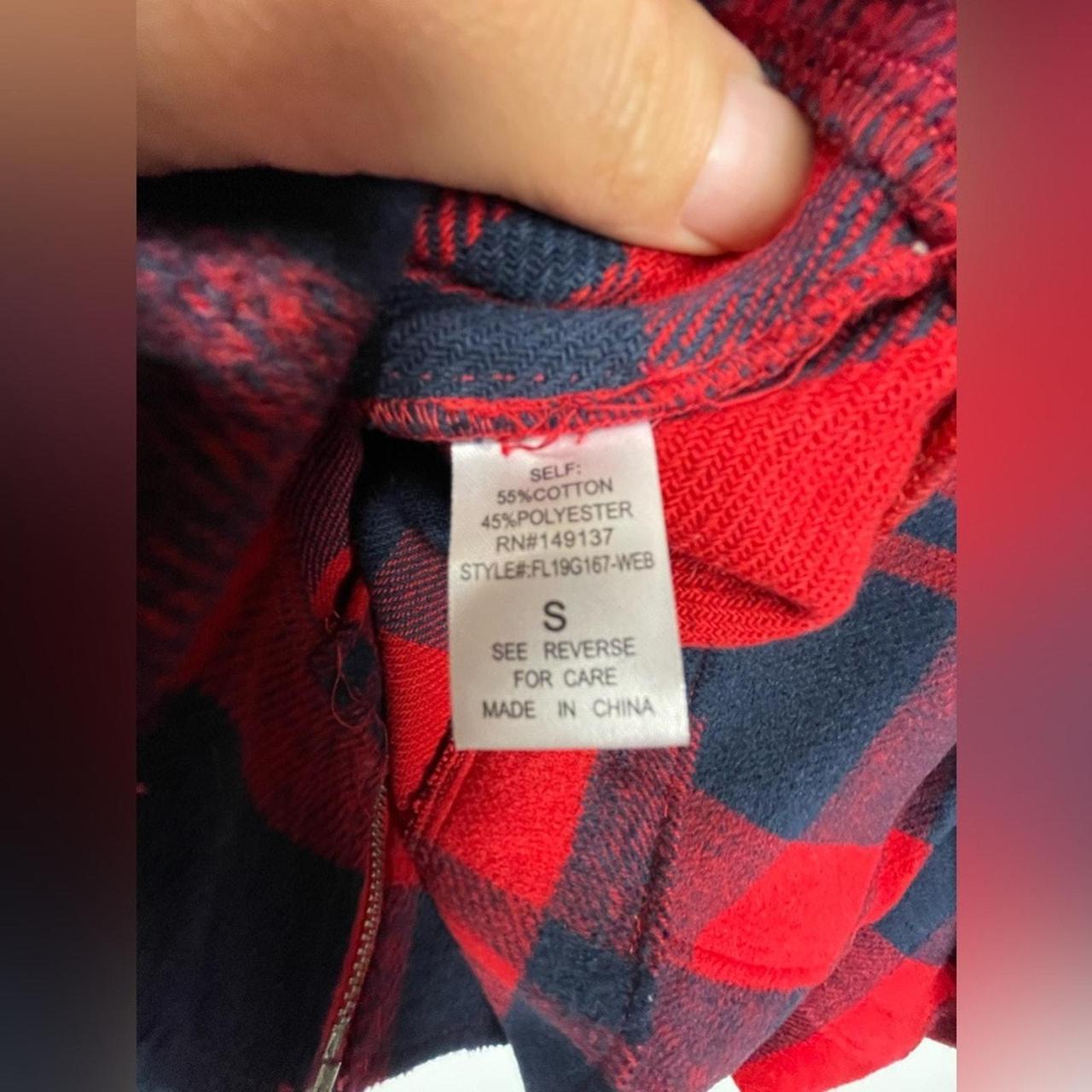 Source Unknown Women's Jacket - Red/Blue - S – Fa… - image 4