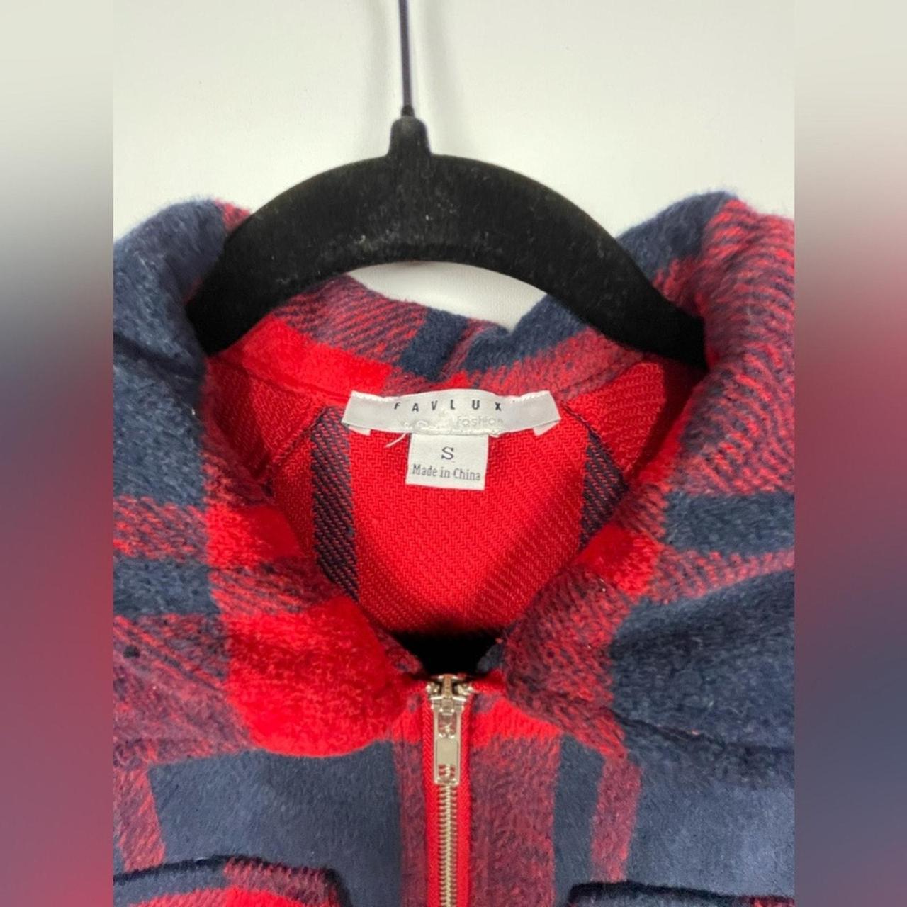 Source Unknown Women's Jacket - Red/Blue - S – Fa… - image 3