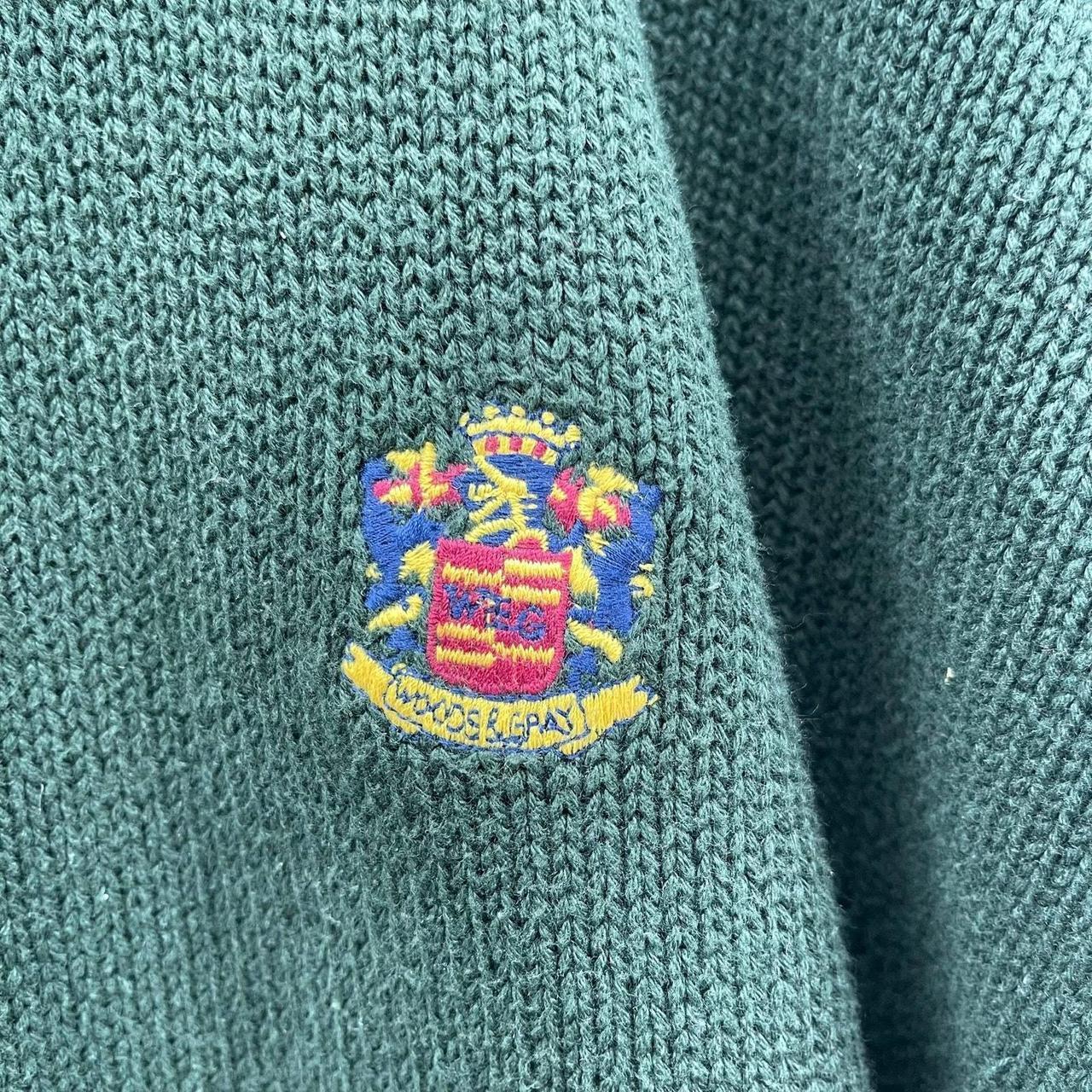 Source Unknown Men's Sweater - Green/Yellow - L –… - image 3