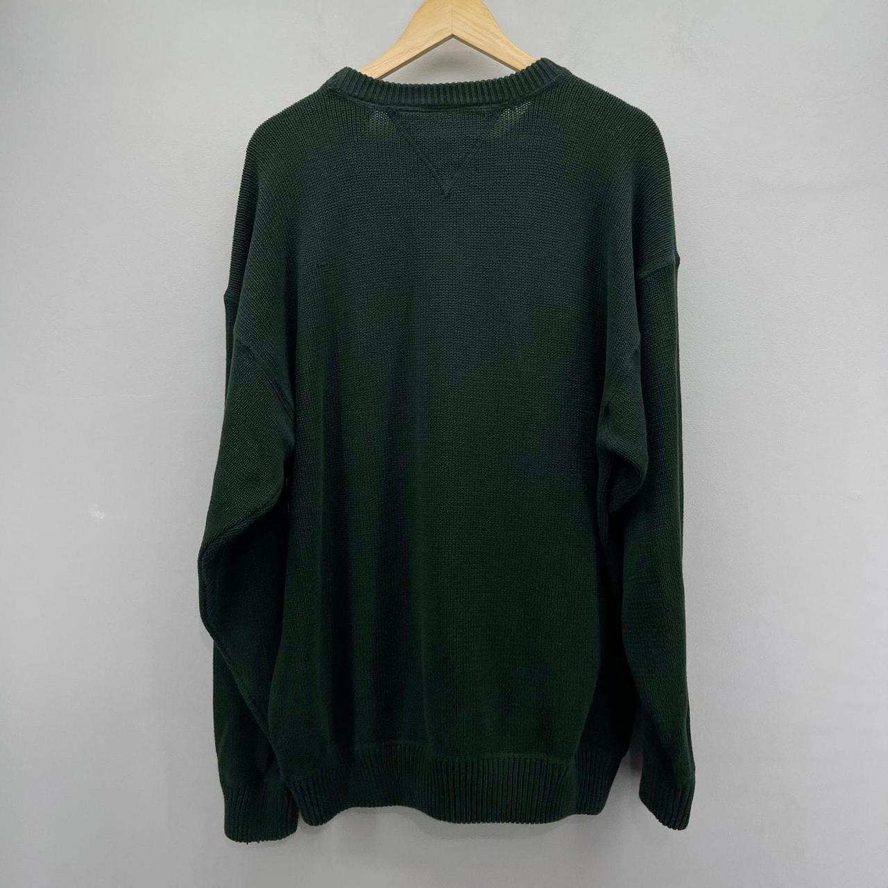 Source Unknown Men's Sweater - Green/Yellow - L –… - image 4