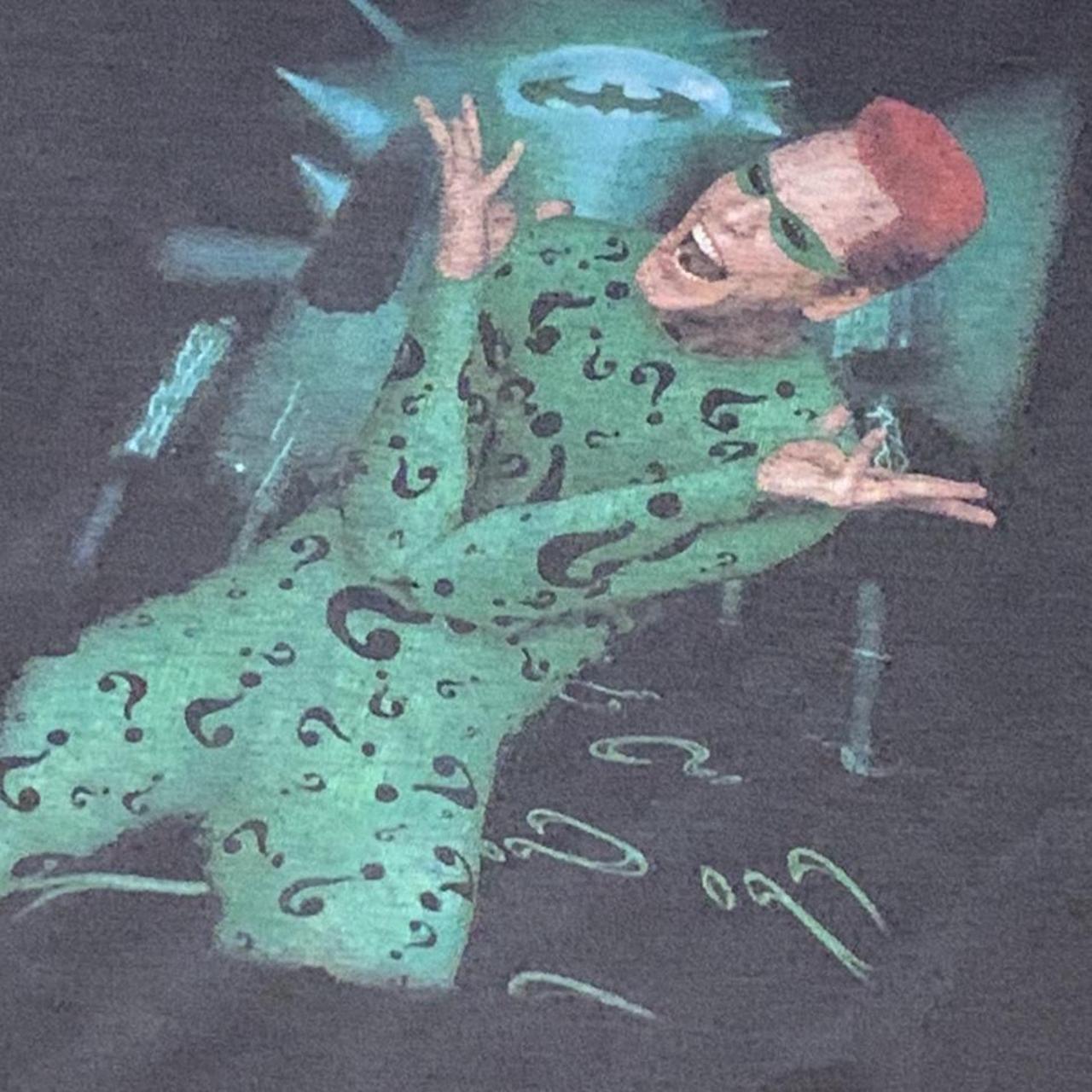 Vintage Riddler Batman Forever T Shirt #Batman... - Depop