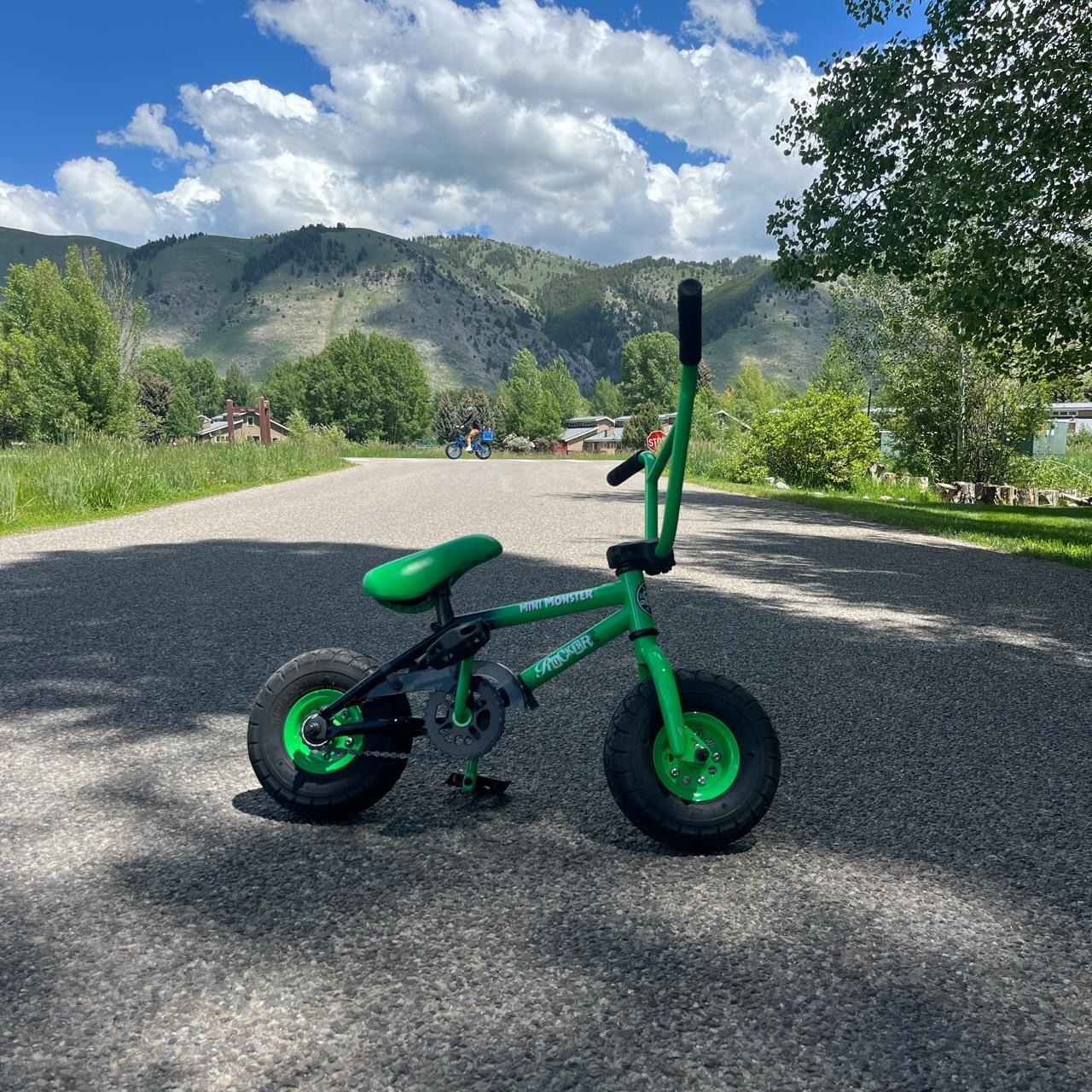 Mini rocker bmx bike Barely used and bought it for Depop