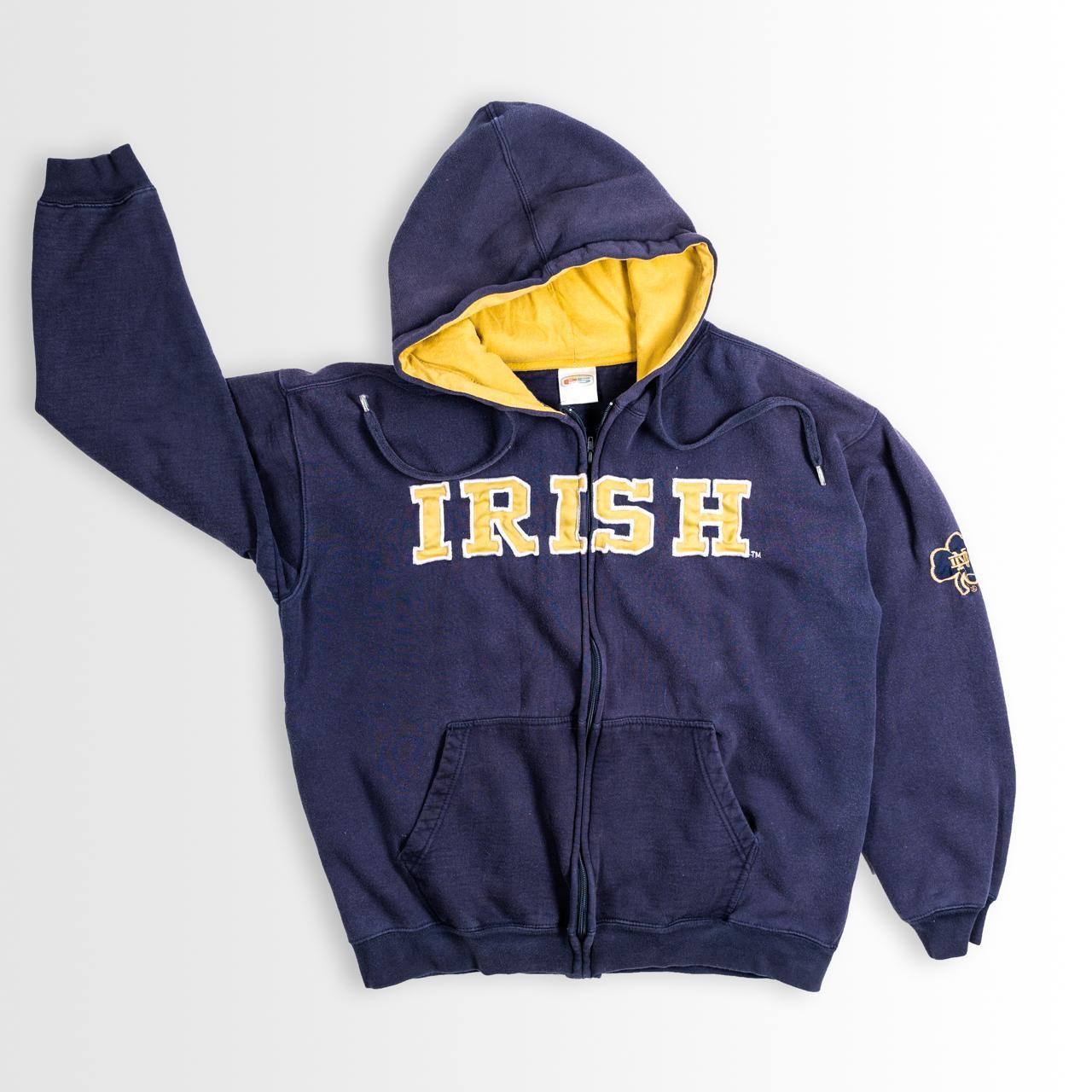 Notre dame 2025 zip hoodie