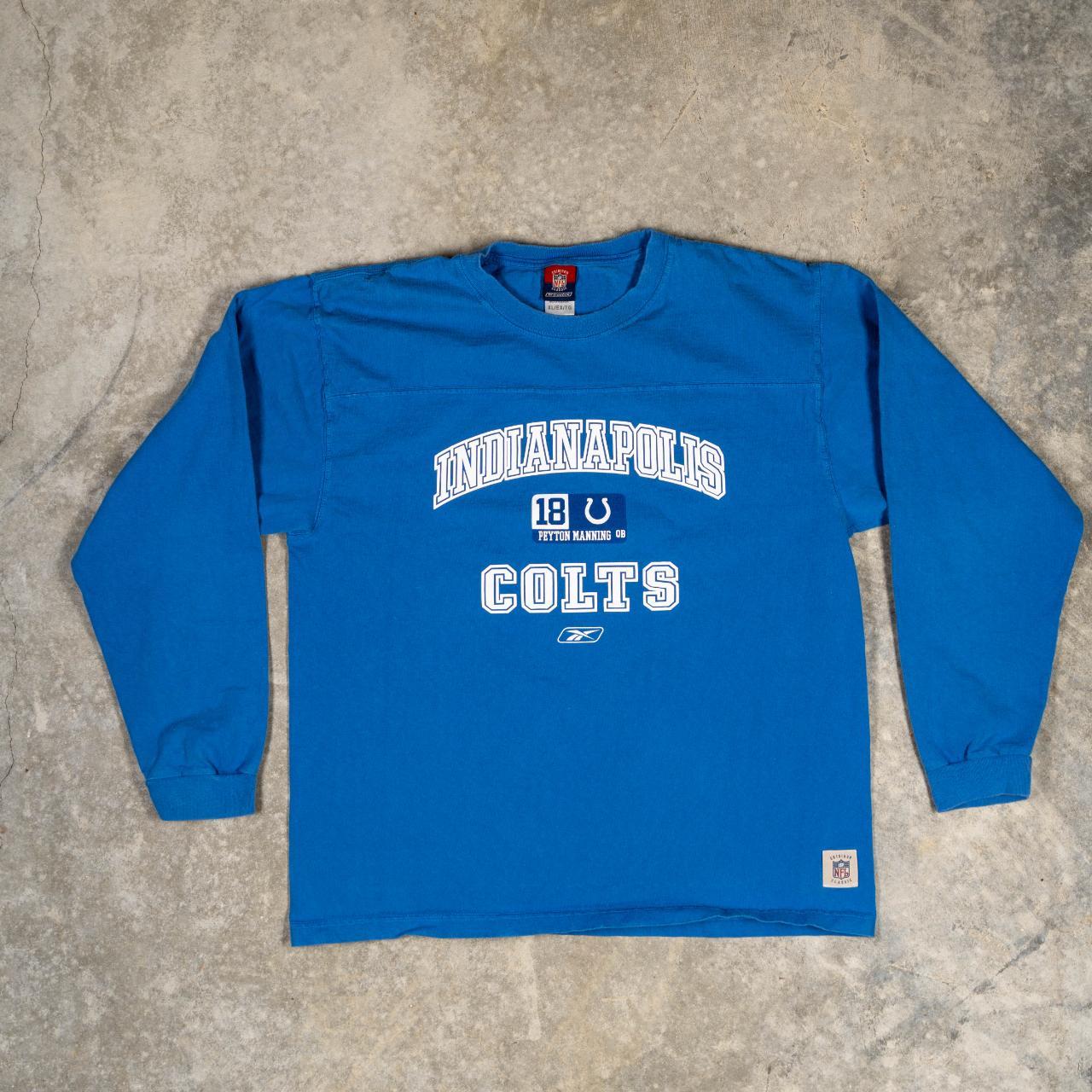 Vintage Reebok Peyton Manning NFL Indianapolis Colts - Depop