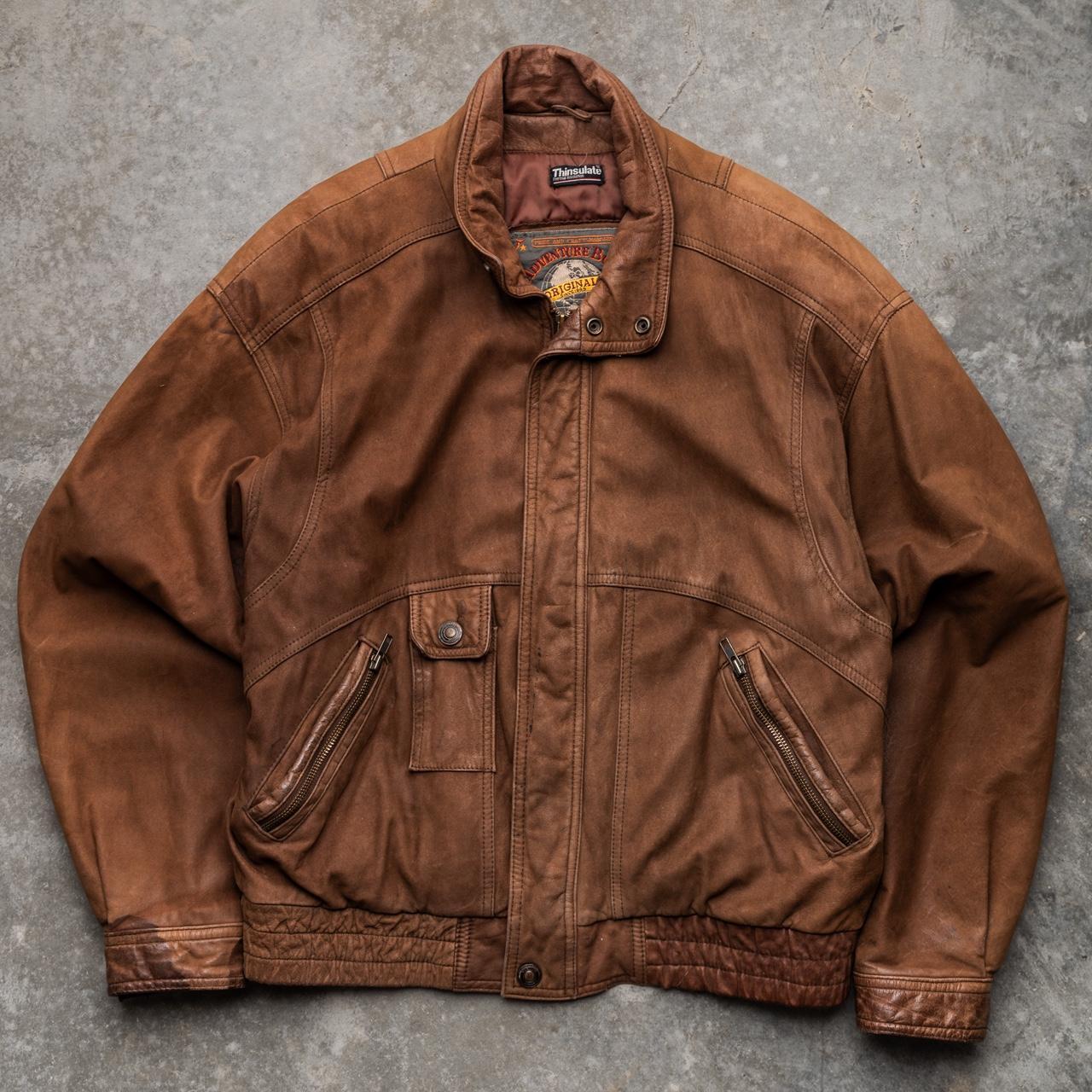 Thinsulate adventure bound sale leather jacket