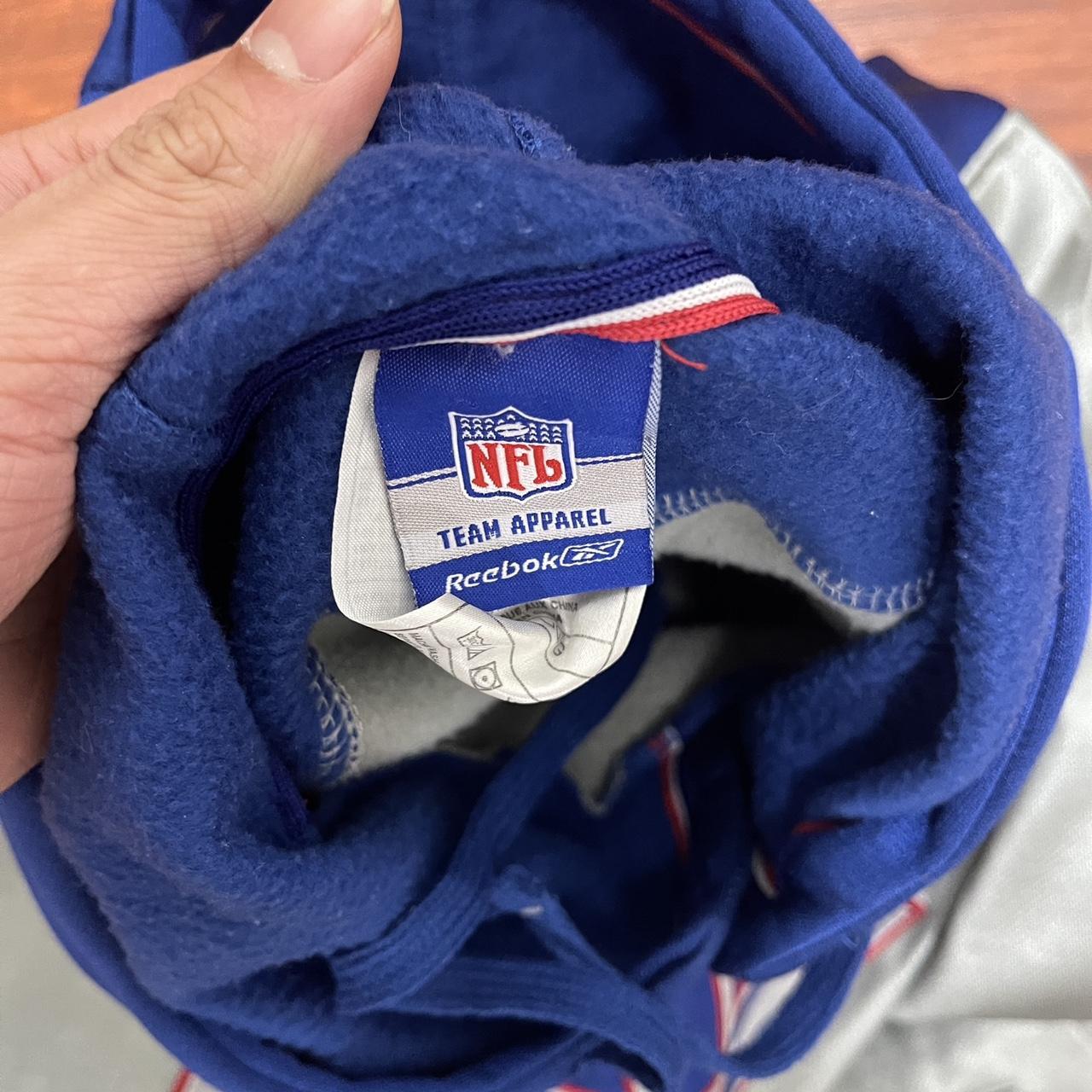 Reebok NFL New York Giants Pullover Zip Up Pit to - Depop