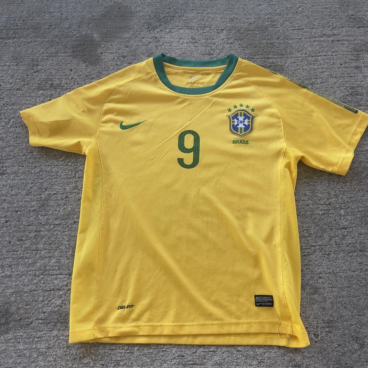 Brazil L. Fabiano Soccer Jersey -Size S -No... - Depop