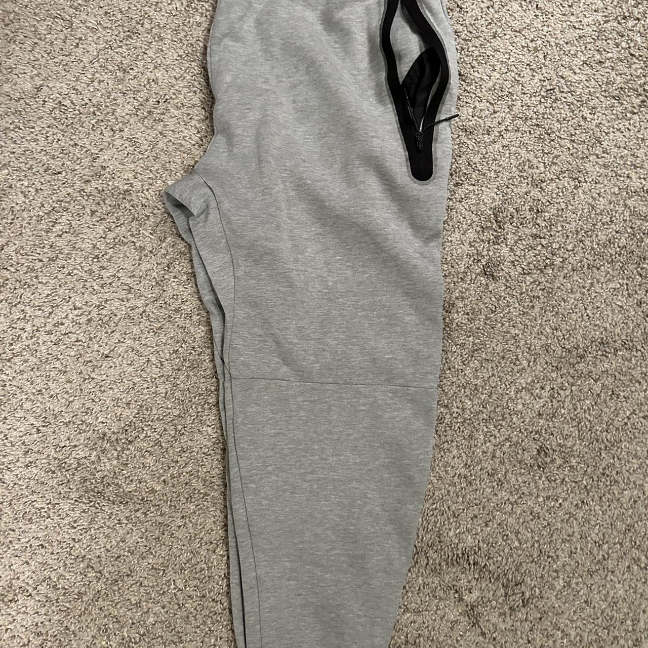 Nike tech fleece sweatpants, zipper pocket and... Depop