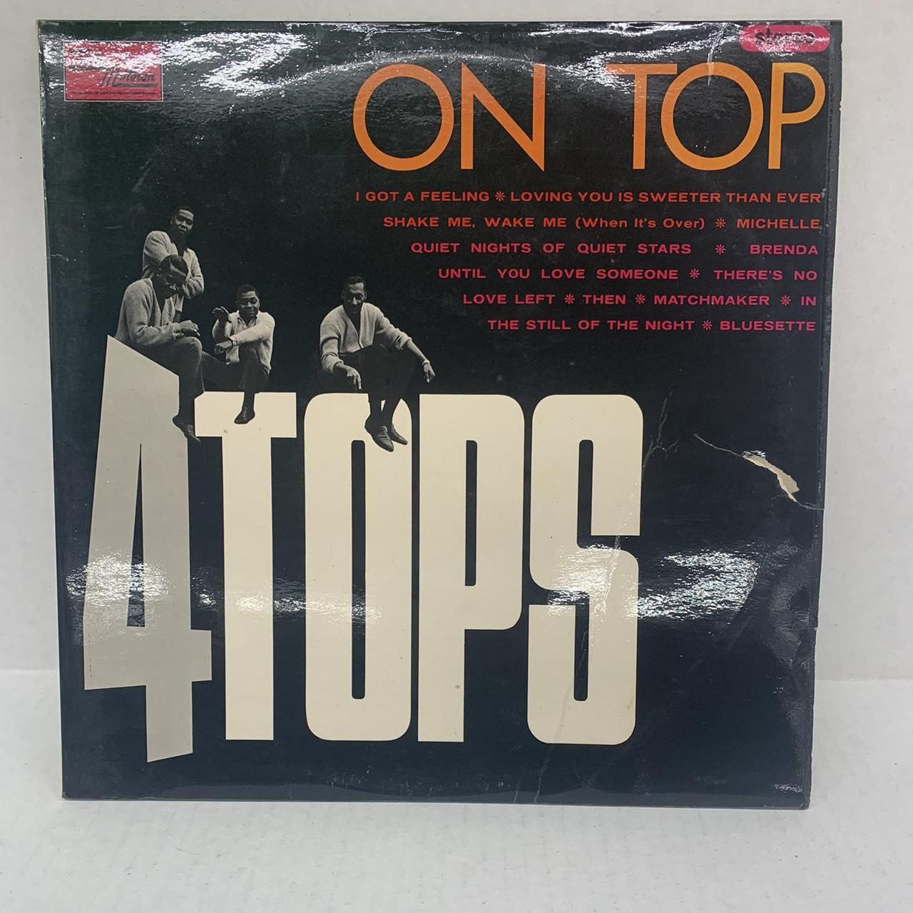 1960’s UK import 4 Tops “On Top” vinyl record in VG+... - Depop