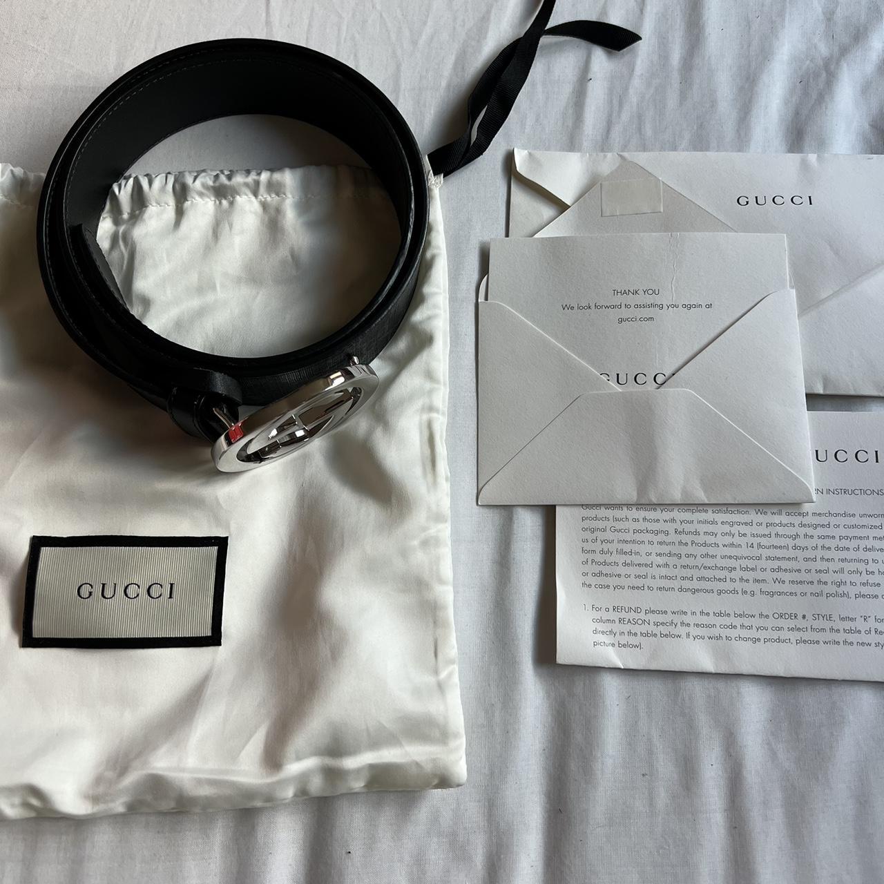 mens silver gucci belt