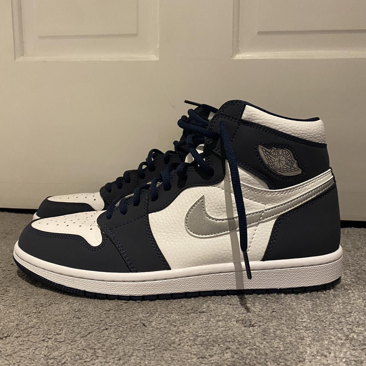 mens navy jordans