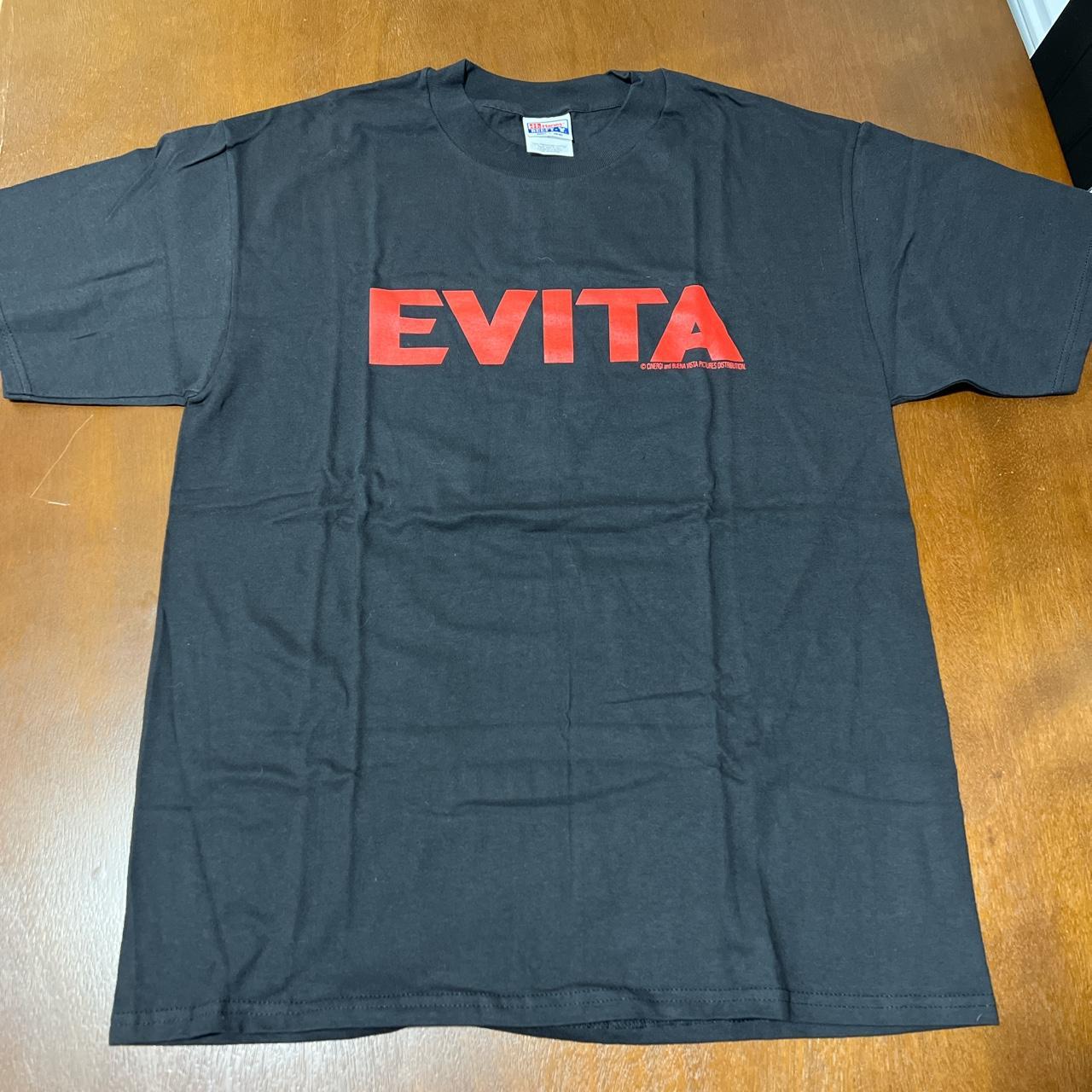 Evita movie promotion Vtg shirt 