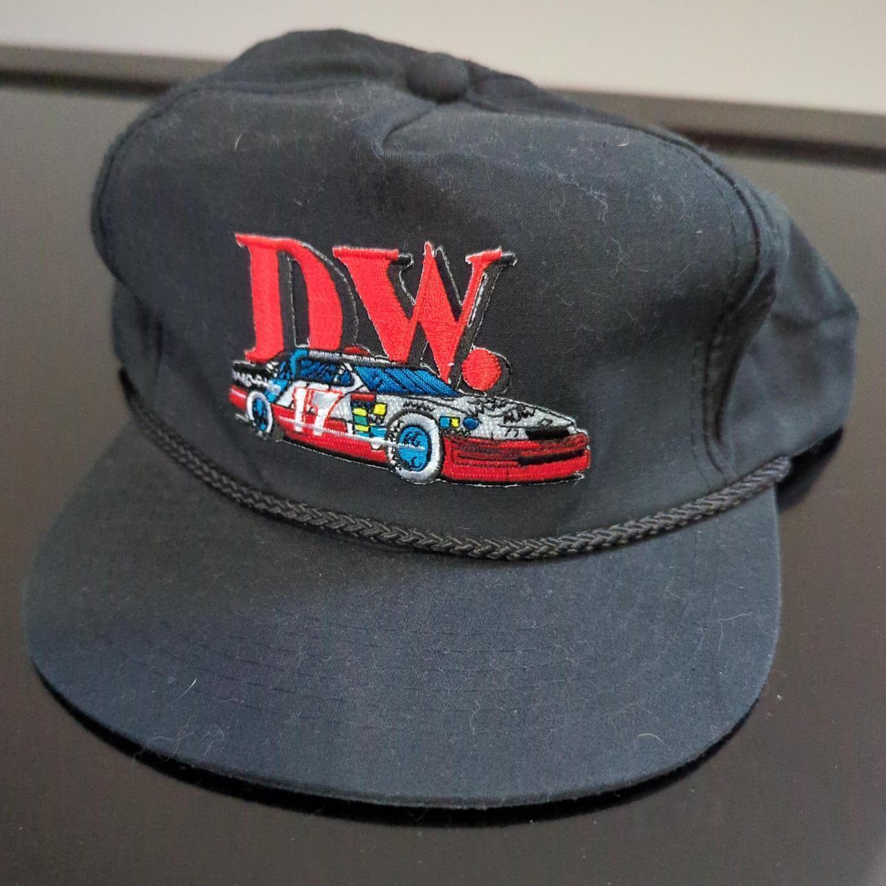 Men's Hat - Black – Darrell Waltrip patch snapbac… - image 1