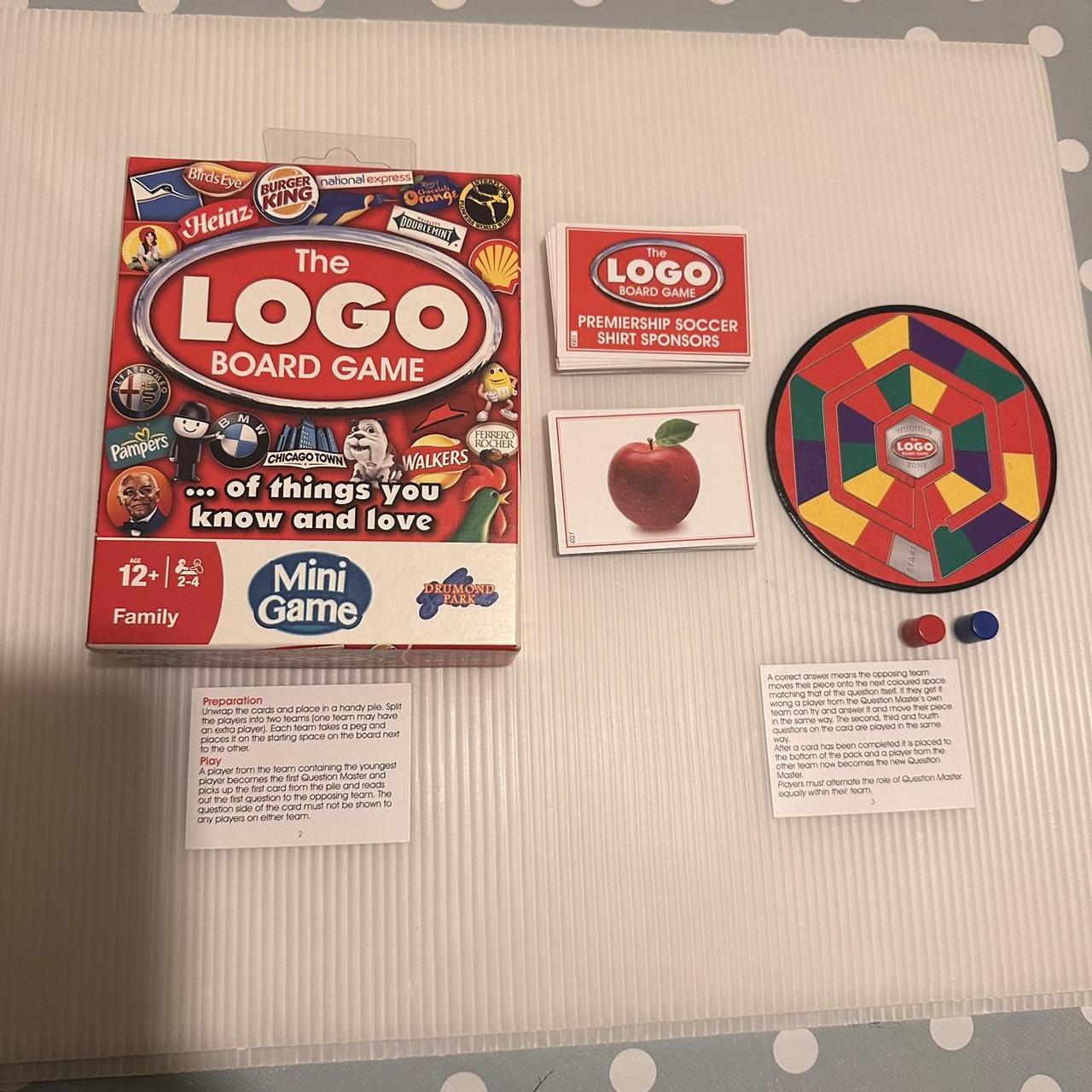 The logo board game Mini board game on a go Brand... Depop