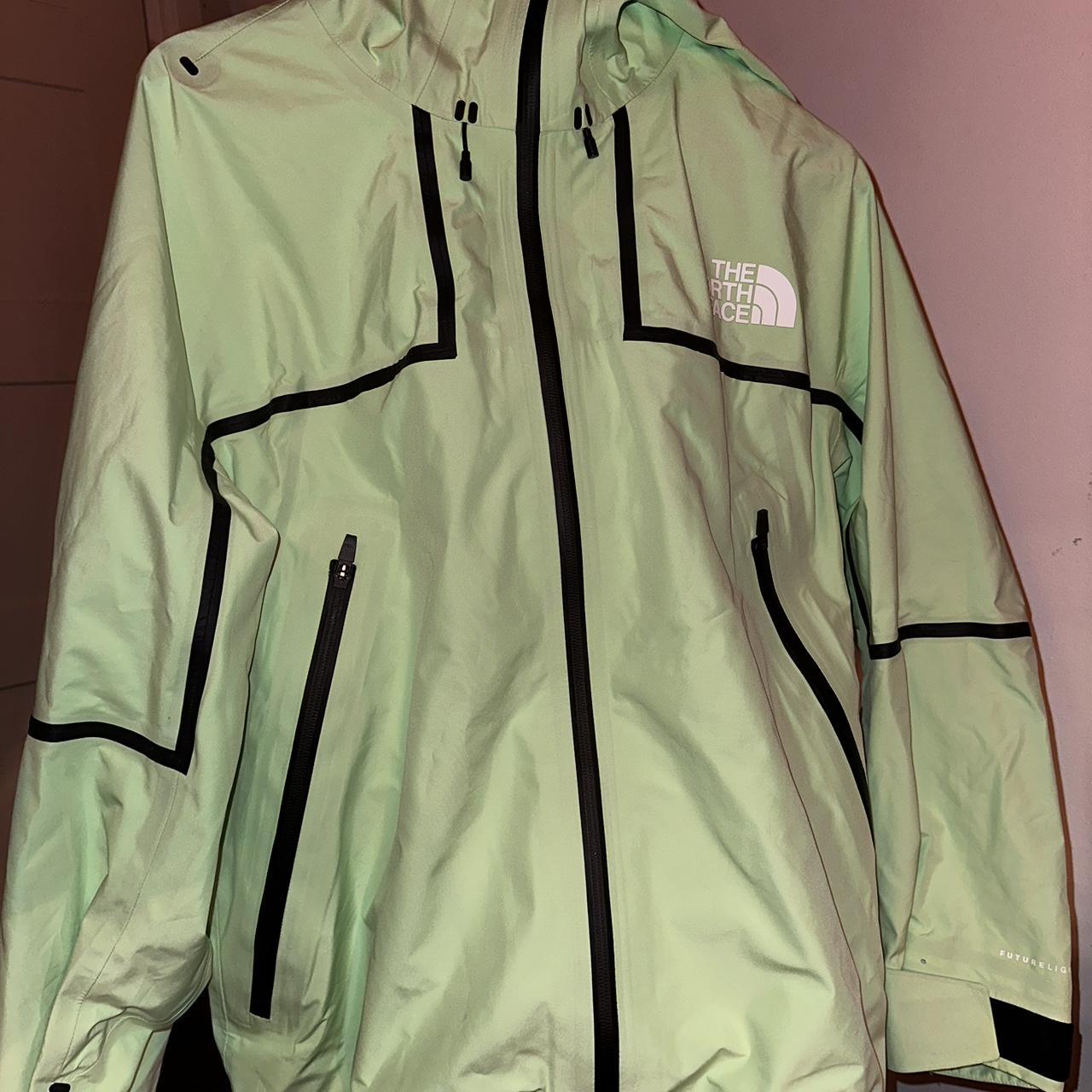 Lime Green Women’s North Face RMST Shell Jacket... - Depop