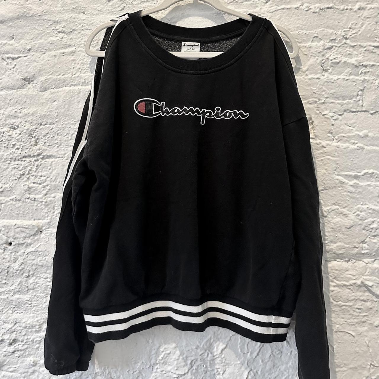 Retailer champion off the shoulder sweatshirt