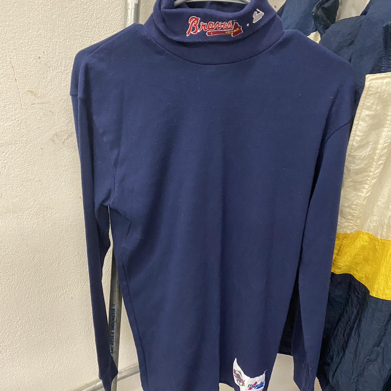 Vintage Atlanta Braves MLB Sweatshirt Men's XL, - Depop