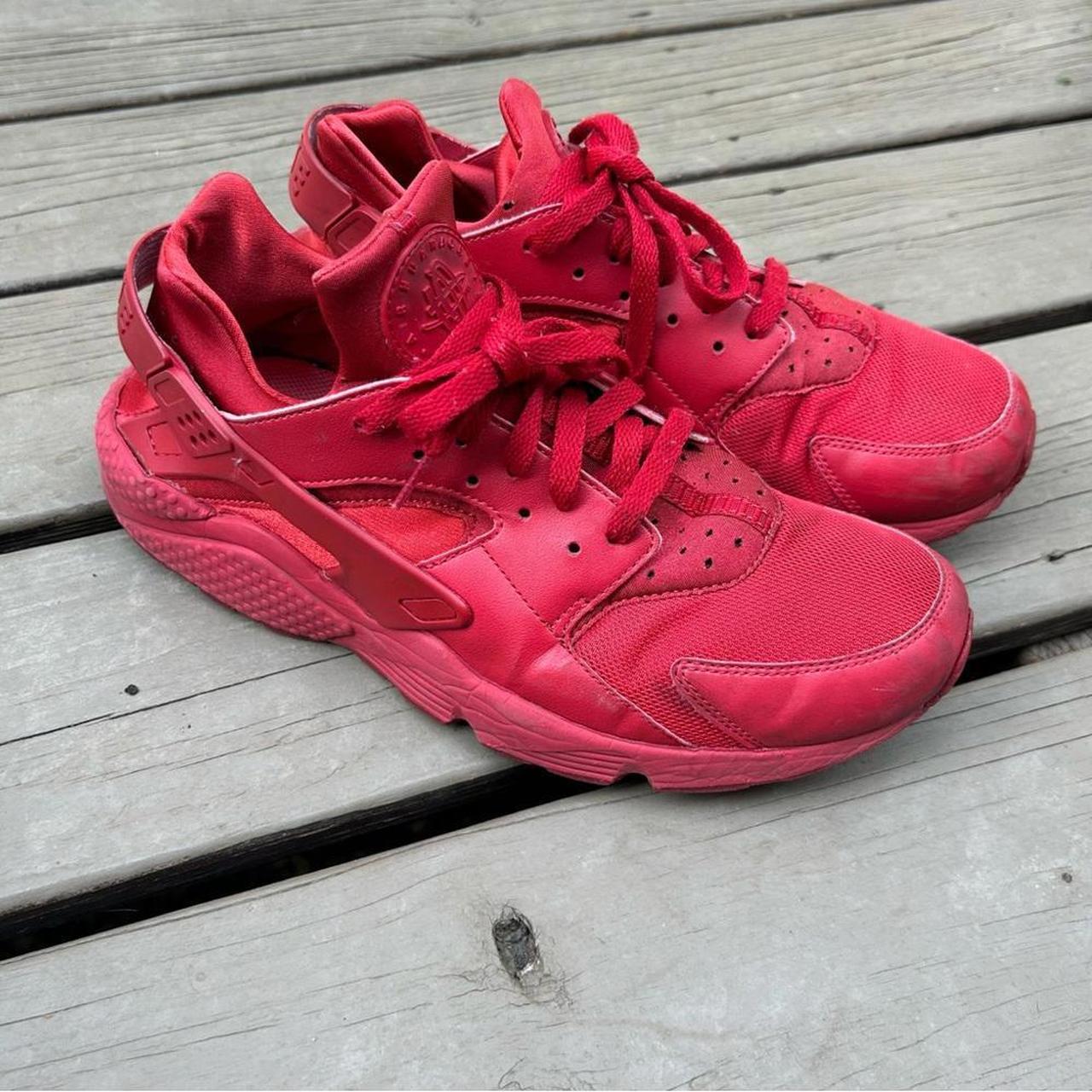 Mens red huarache shoes on sale