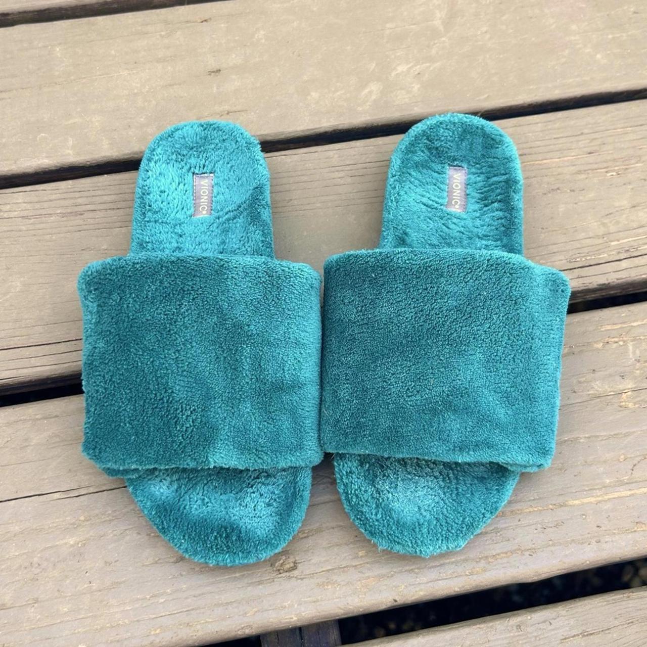 Vionic Women's Slides - Green - US 9.5 – Vionic S… - image 2