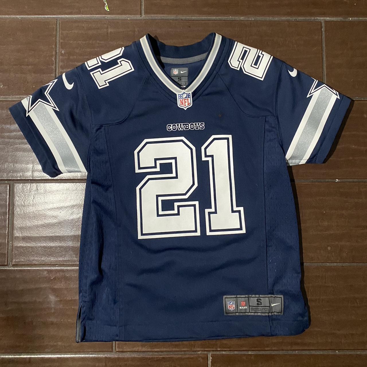 Kids Ezekiel Elliott Navy Dallas Cowboys Jersey