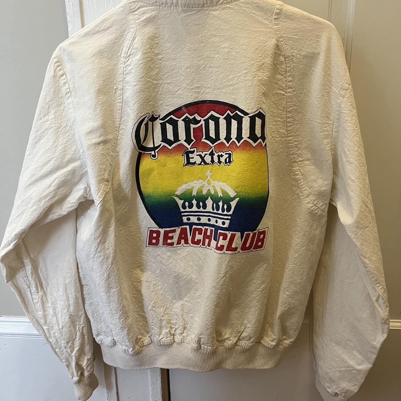 VERY RARE Vintage Corona Extra Beach Club zip up...