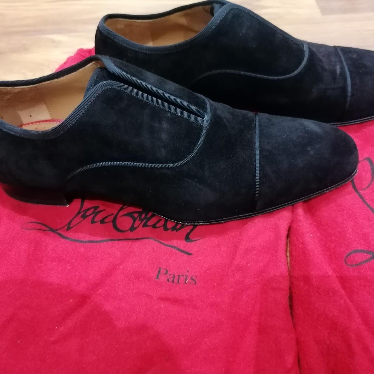 alpha male flat louboutin