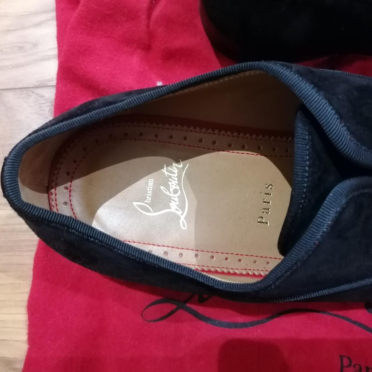 alpha male flat louboutin