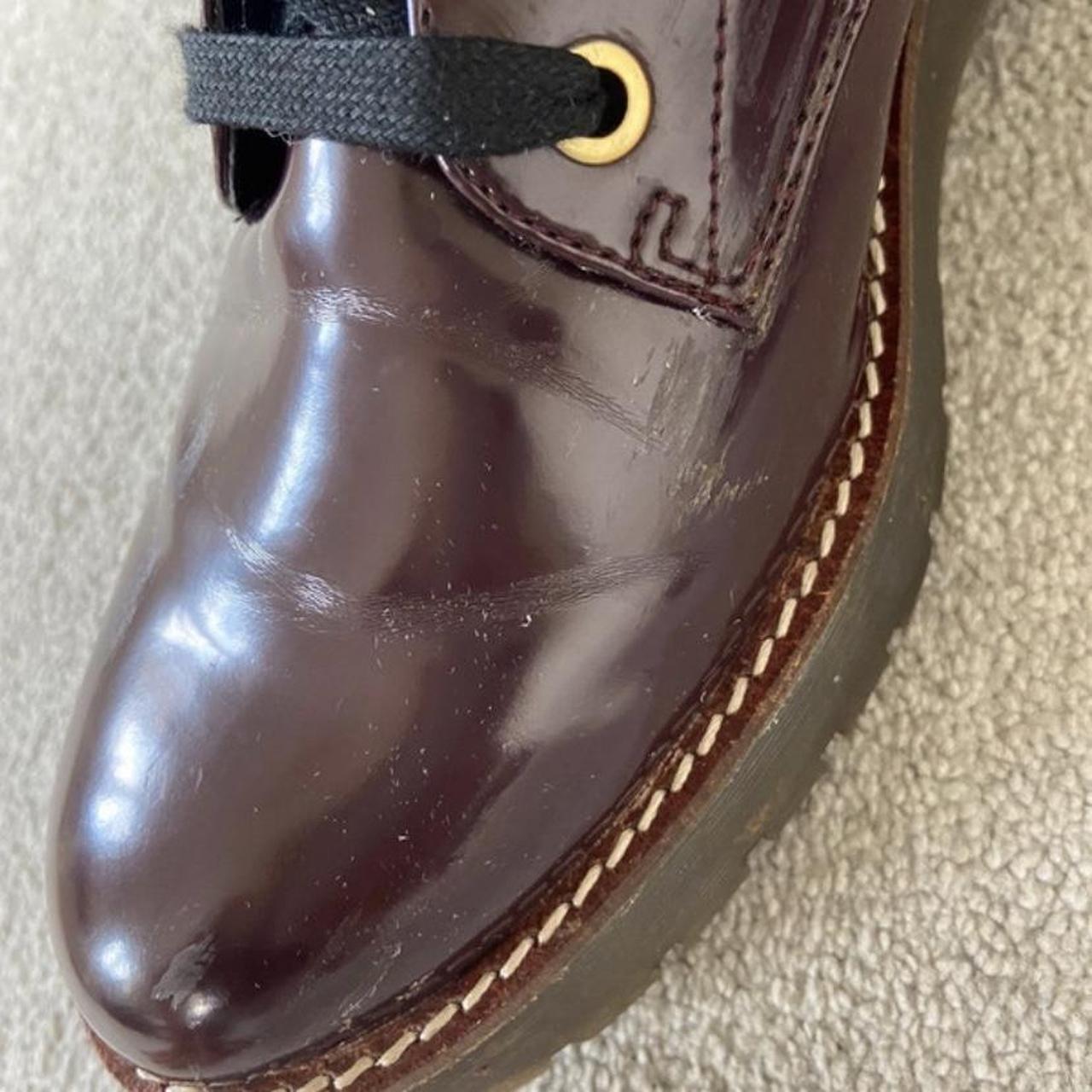 low boots bordeaux