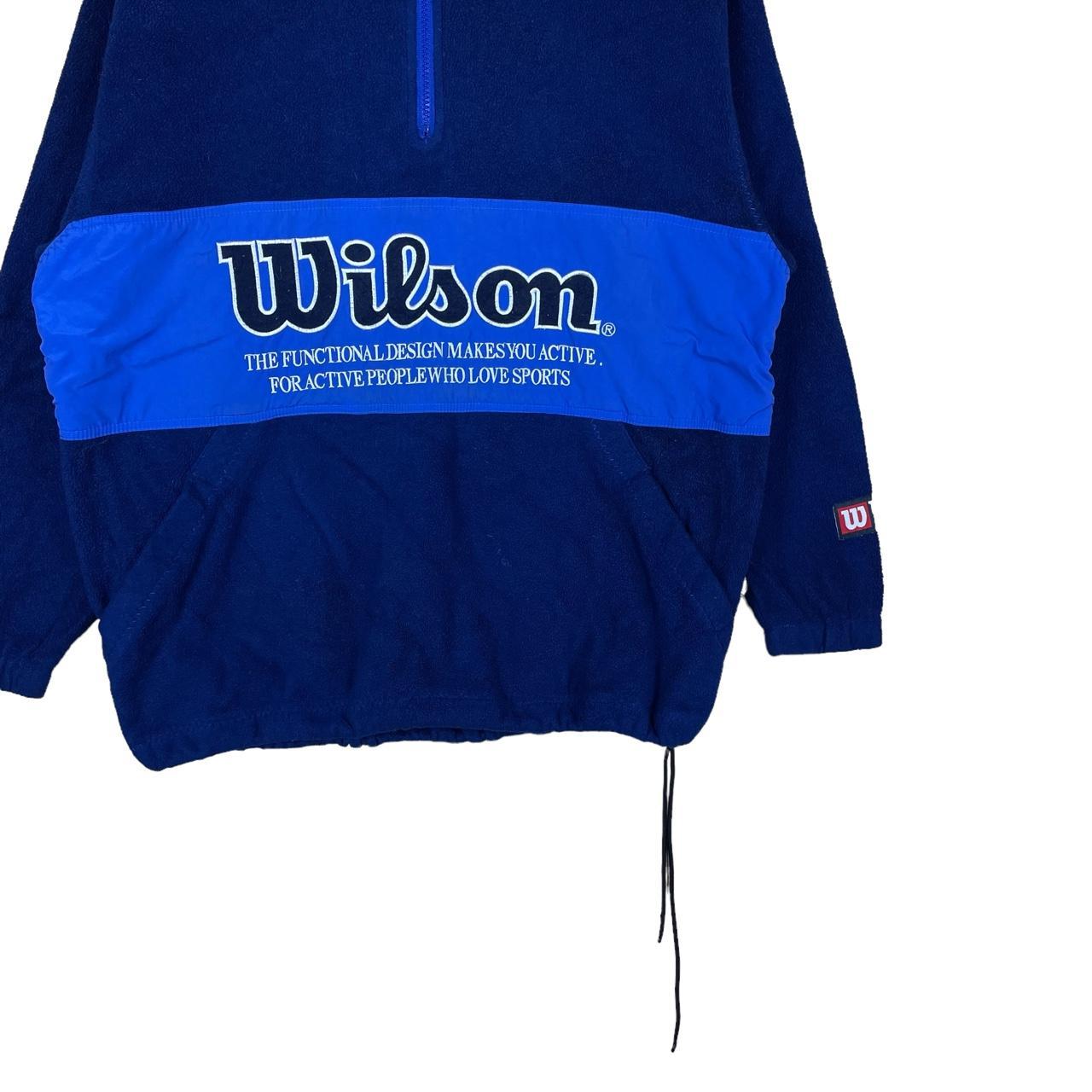 WILSON pro staff hoodie fleece sweatshirts Depop