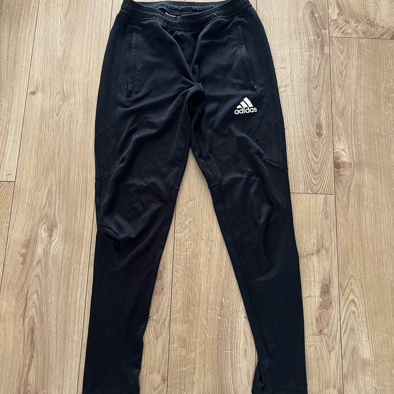 Means adidas climacool black joggers small - Depop