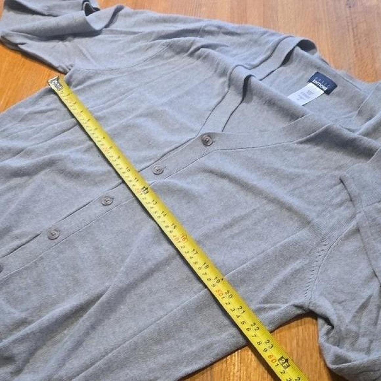 Basic Editions Men's Cardigan - Grey - L – Basic … - image 6