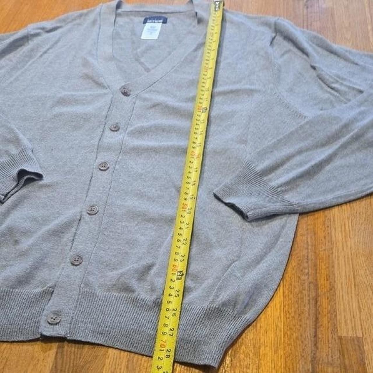 Basic Editions Men's Cardigan - Grey - L – Basic … - image 5