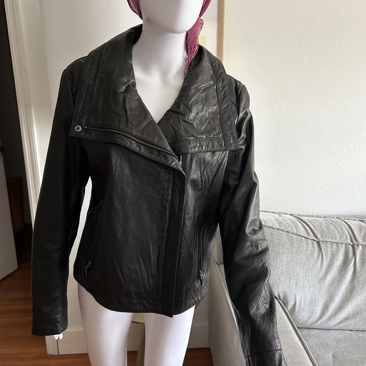 Outlet Rezrekshn Leather Moto Jacket