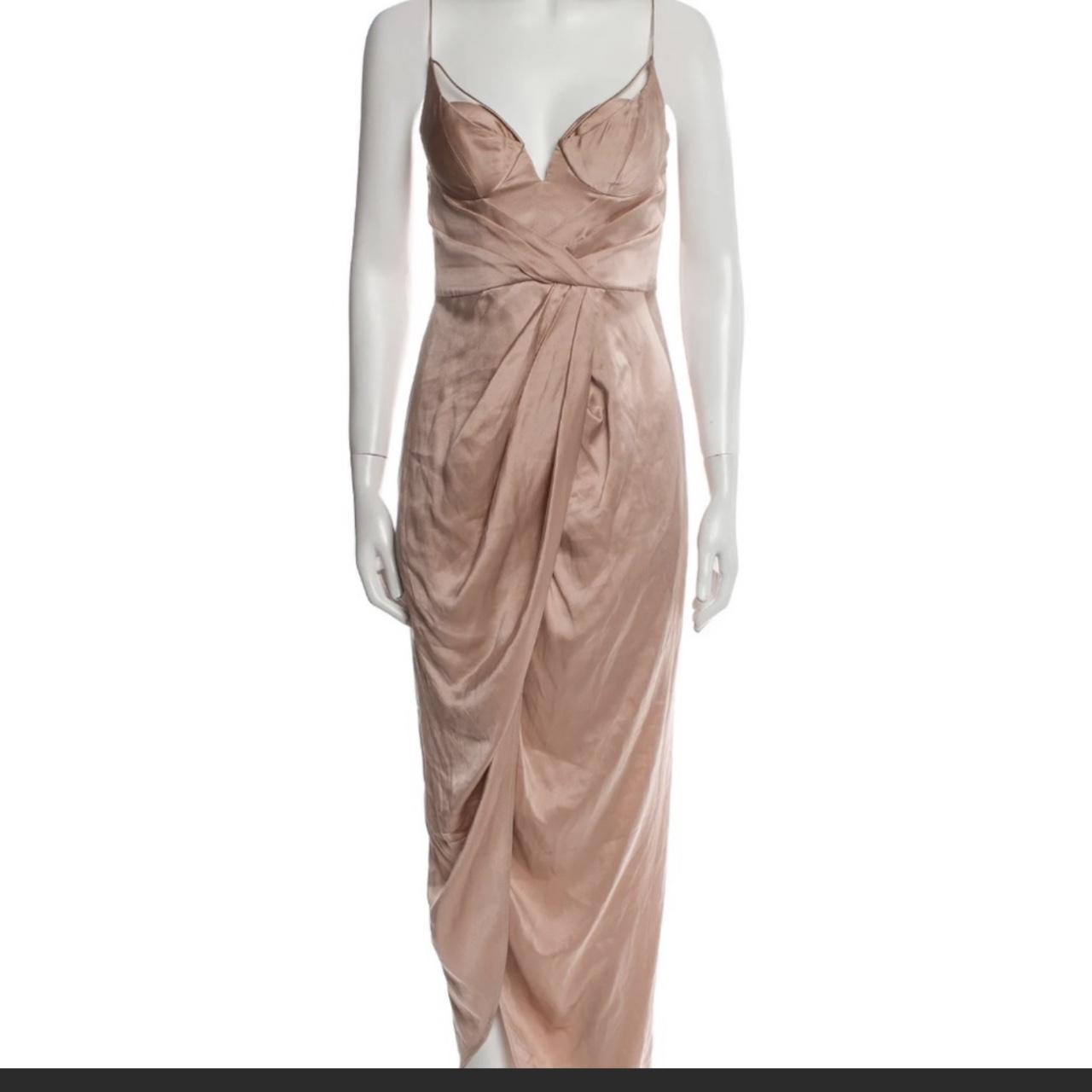 Zimmermann Women's Pink Dress Depop